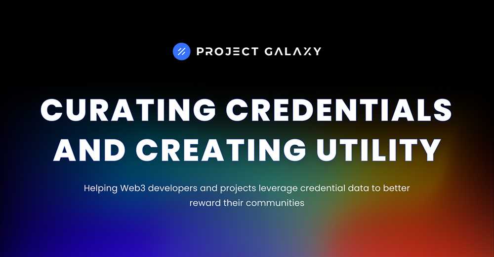 Benefits of Galaxy Network's Credential Curation Approach