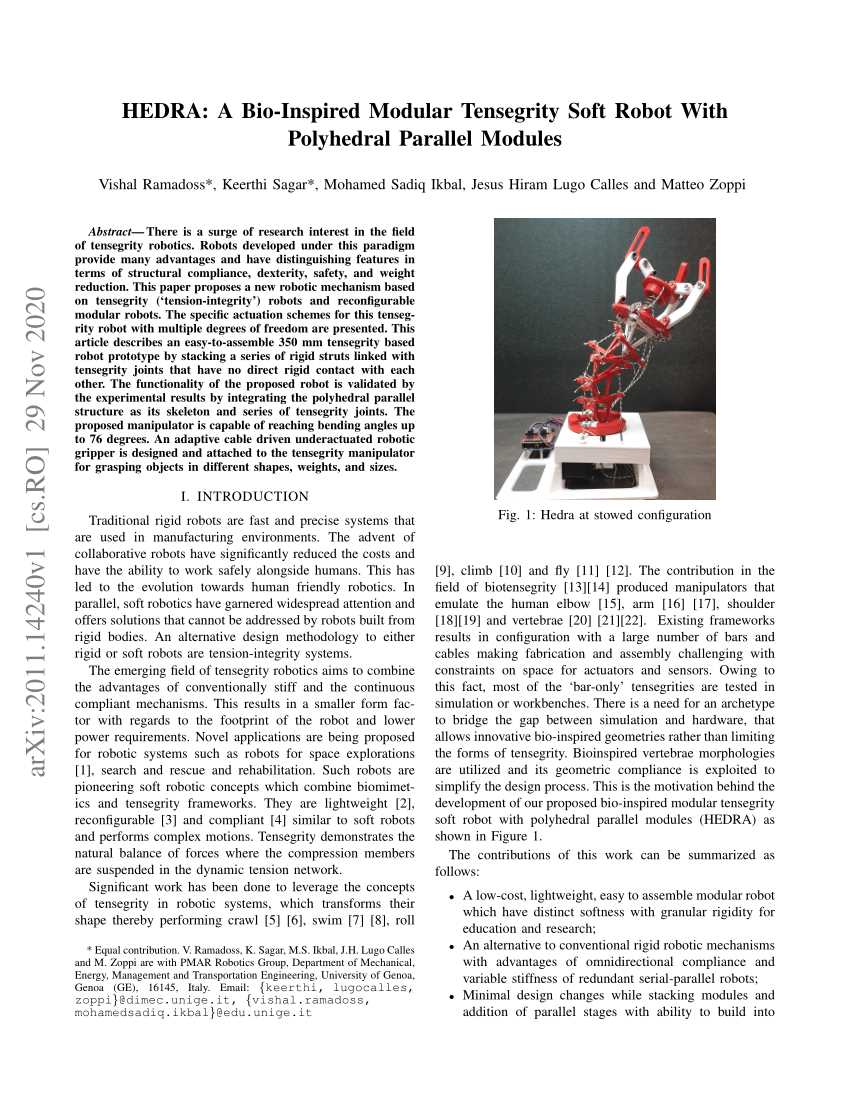 Role of Galxe Polyhedra in Robotics